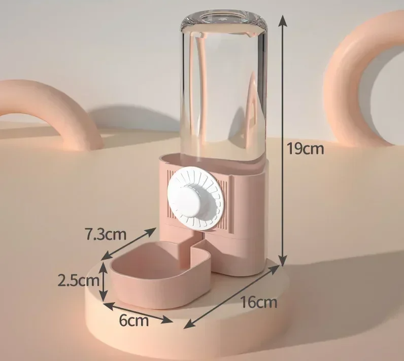 AquaBunny Automatischer Trinkspender für Kaninchen & Kleintiere (500 ml)