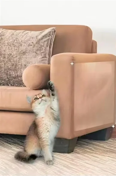 ScratchStop Selbstklebender Kratzschutz für Katzen