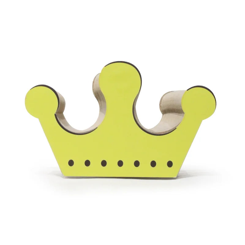 Magnetischer, faltbarer Katzenkratzbaum aus Karton mit Glöckchen