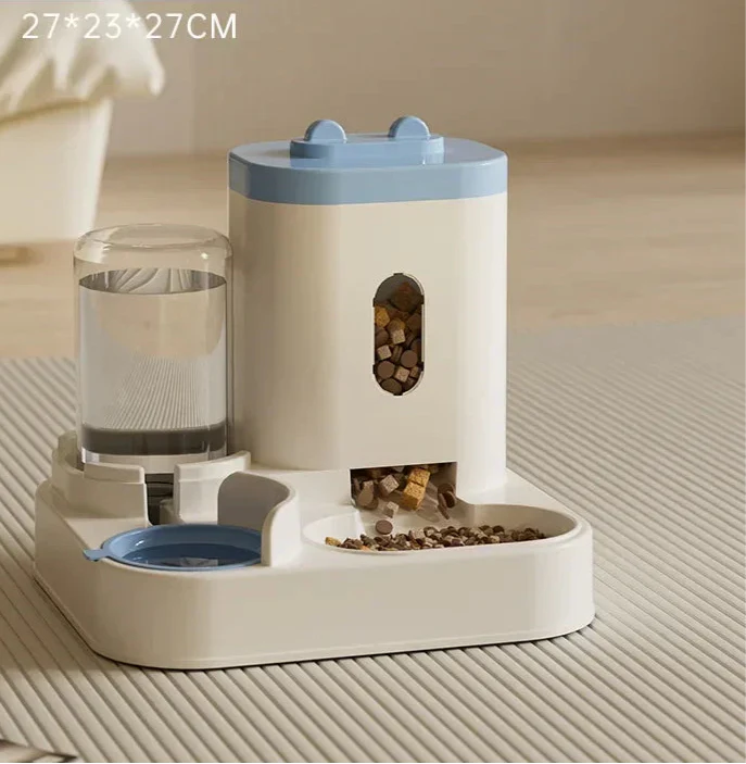 Automatischer Futter- und Wassernapf für Hunde/Katzen – Edelstahl & BPA-freier Kunststoff