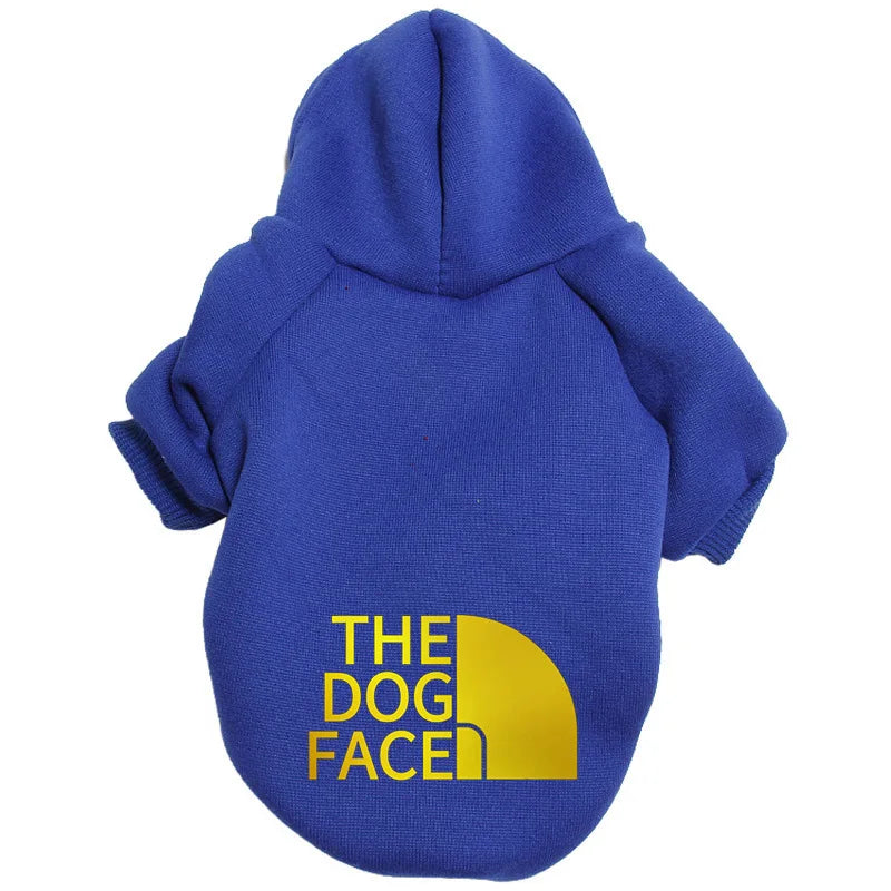 Wärmender Hundehoodie zum Öffnen
