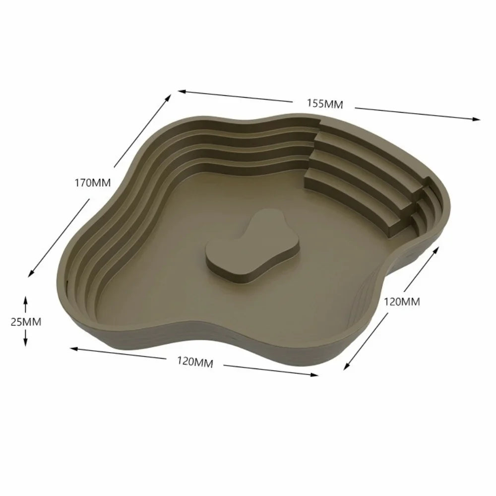 AquaStep Doppelseitige Wasserschale & Futterschale
