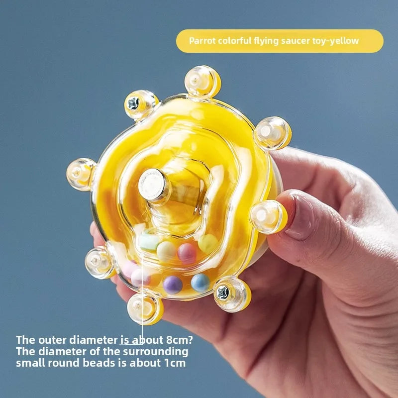 Interaktives Papageienspielzeug mit Musik – Kunststoff, bunt