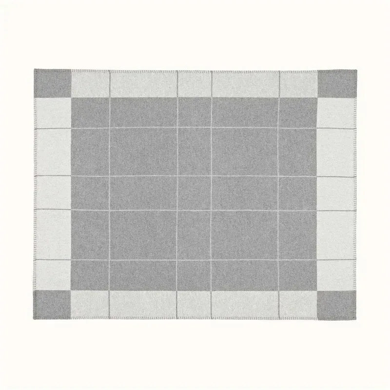 Imitations-Kaschmir-Karo