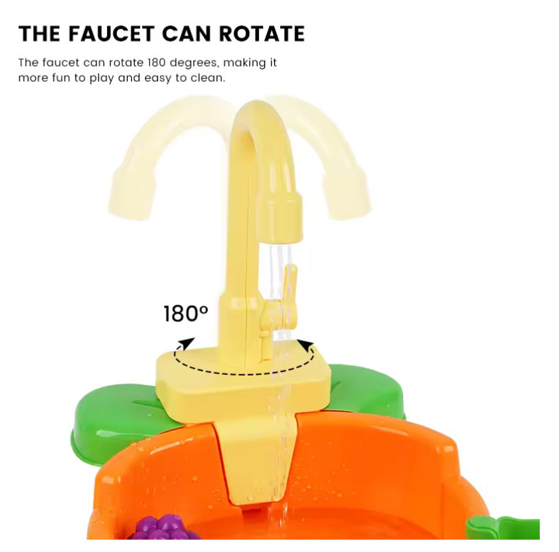 Automatische Vogeltränke aus Kunststoff mit Wasserhahn – 34,7 x 24,8 cm