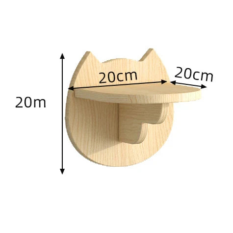 KlimPaws Wandmontierter Krabbenbaum