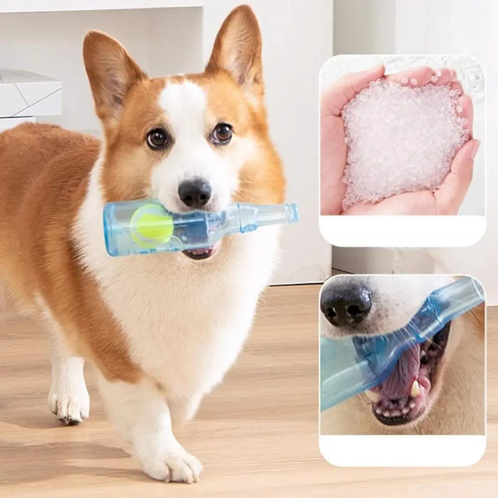 SnackBuddy Hundespielzeug mit Wasserflasche und Snackspender