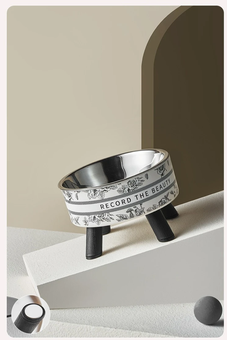 ElevateBowl Edelstahl-Hochfuß Napf