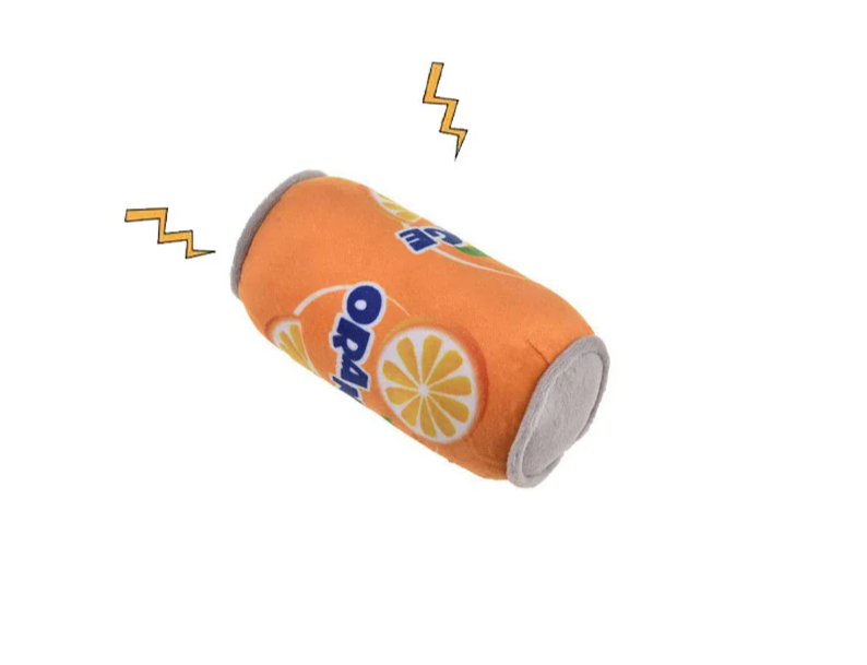 ChewVino Plüsch Hundespielzeug – Lustige Weinflasche mit Quietschgeräusch