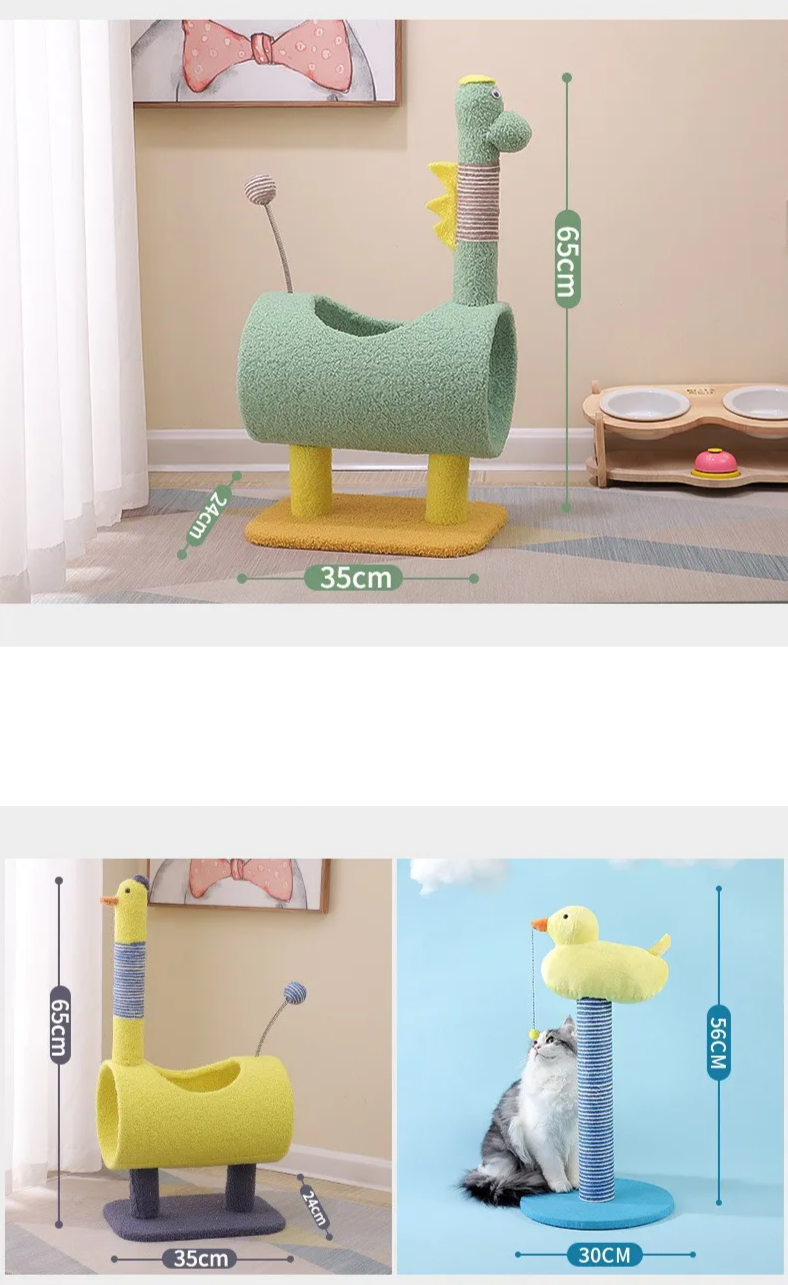 ClimbPaws Doppelter Kratz- und Kletterturm