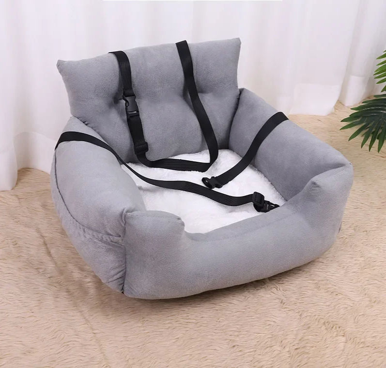 Autobox für Hunde – Herausnehmbare und waschbare Hundebox für Herbst und Winter