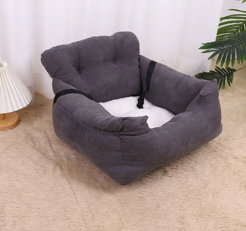 Autobox für Hunde – Herausnehmbare und waschbare Hundebox für Herbst und Winter