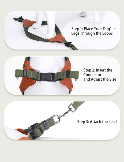 PawCommand Premium Outdoor Geschirr-Set
