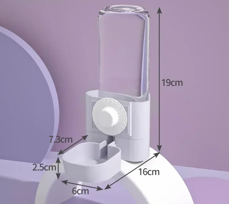 AquaBunny Automatischer Trinkspender für Kaninchen & Kleintiere (500 ml)