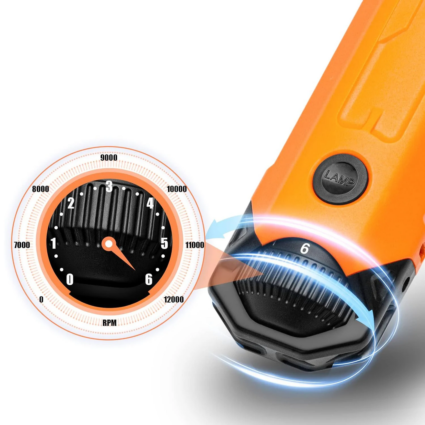 PawPerfect Elektrische Hunde-Krallenfeile mit 6 Geschwindigkeiten