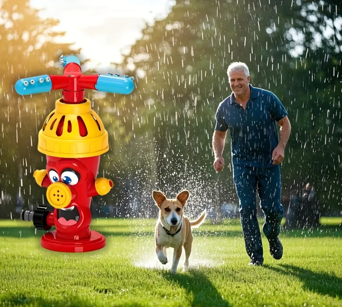 SplashHydrant Hundespielzeug