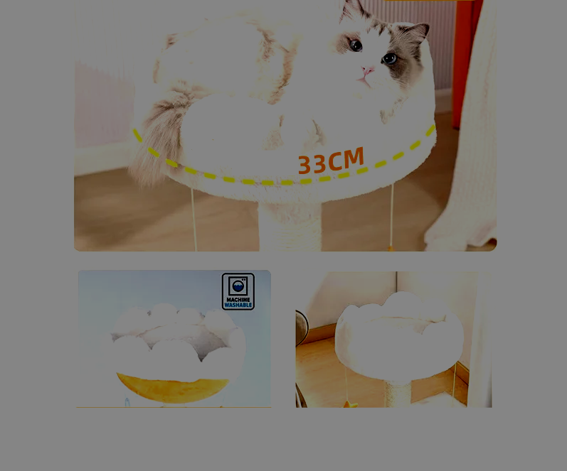 Kletterkönig Doppelkratzbaum