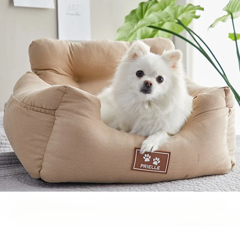 Autobox für Hunde – Herausnehmbare und waschbare Hundebox für Herbst und Winter