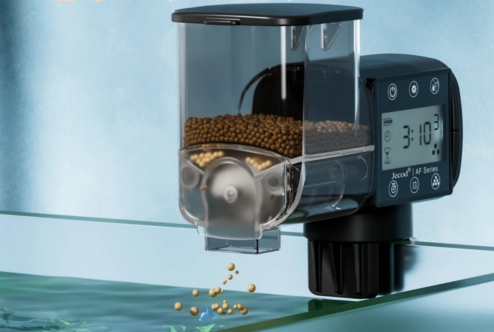 SmartFeed WiFi – Intelligenter automatischer Fischfutterautomat mit Timer und App-Steuerung