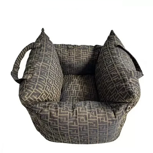 Autobox für Hunde – Herausnehmbare und waschbare Hundebox für Herbst und Winter