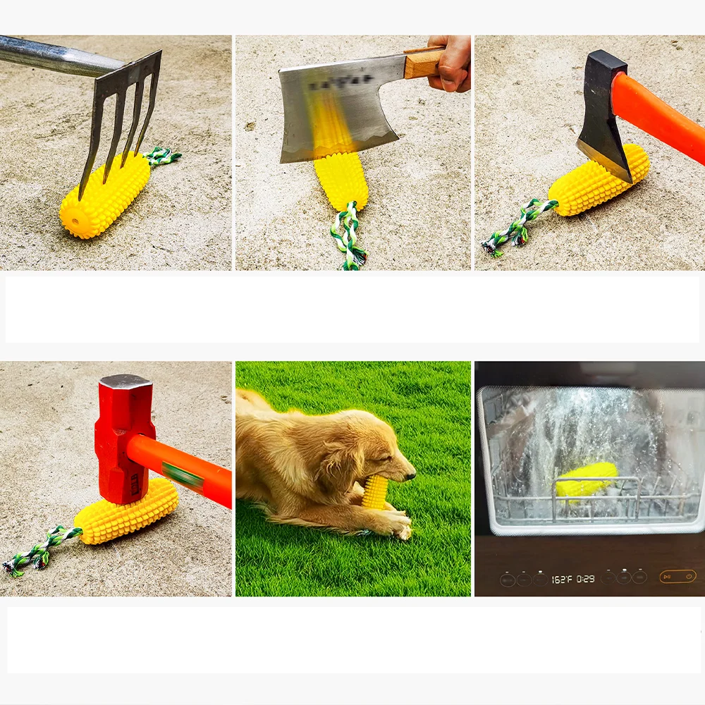 SPLASHBITE Schwimmendes Quietschspielzeug für Hunde