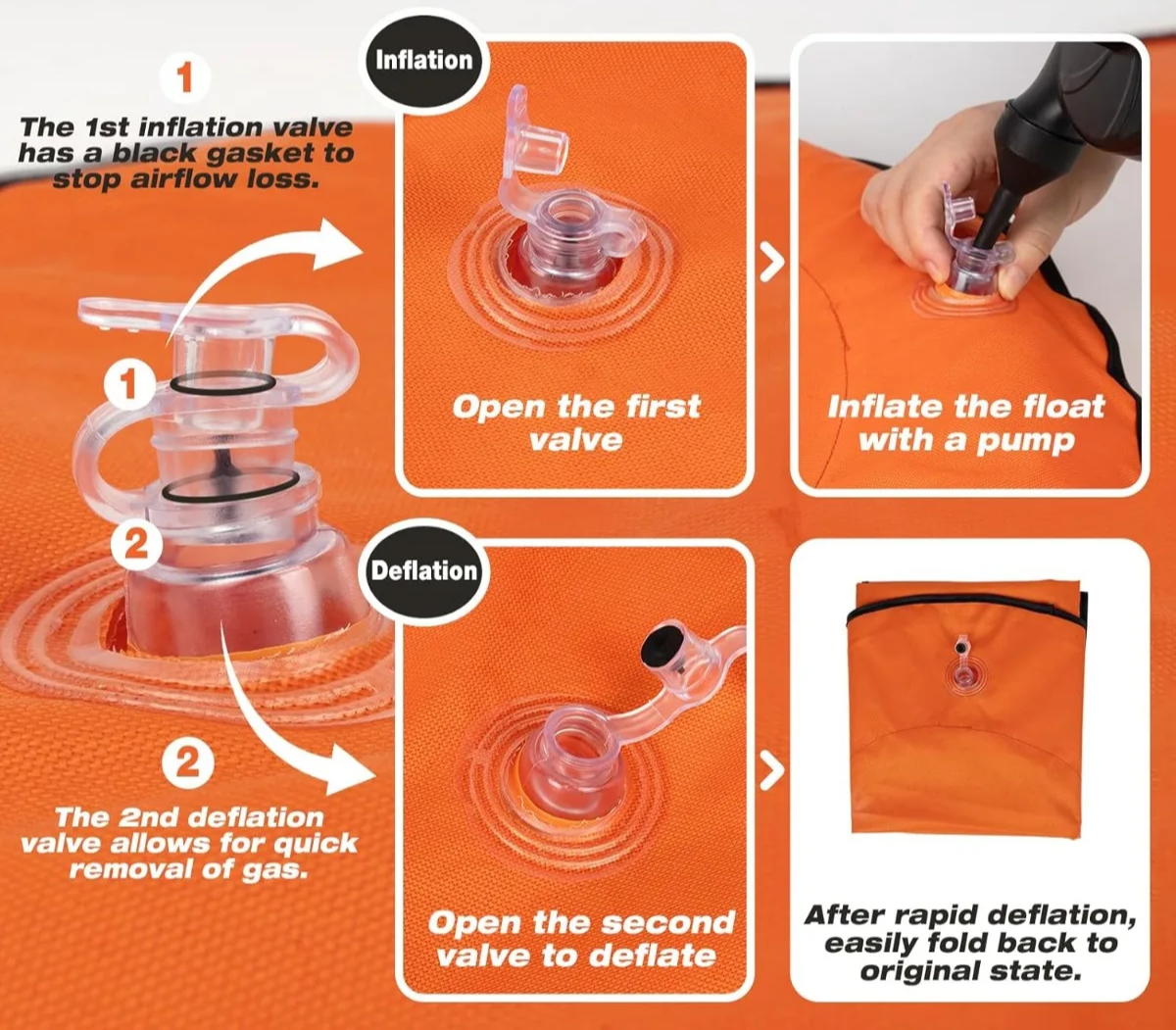 HYDROPAWS Aufblasbares Hundefloß