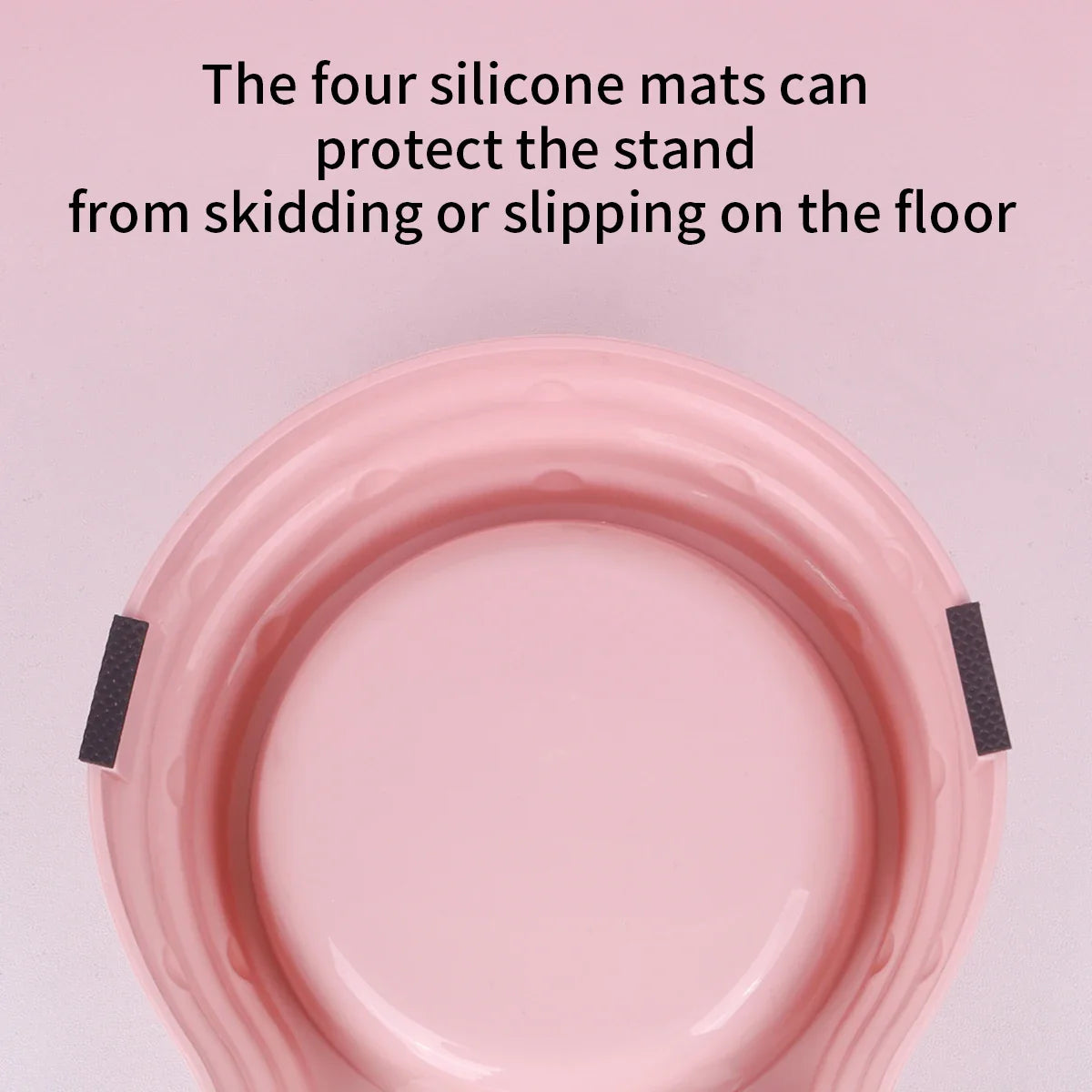 Doppelter Futternapf für Hunde/Katzen – Edelstahl, rutschfest, erhöht