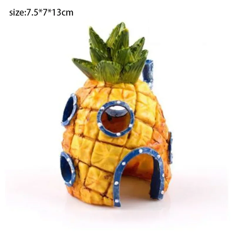 Ananas-Dekorationsornament fürs Aquarium