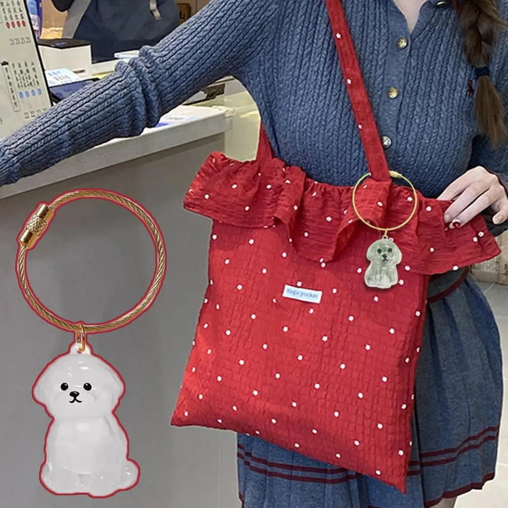 MemoriPaw Schlüsselanhänger zur Aufbewahrung von Hundehaaren