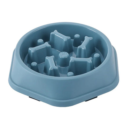 Fressnapf mit Anti-Schlingen-Funktion – BPA-freier Kunststoff, Ø 20 cm, Blau