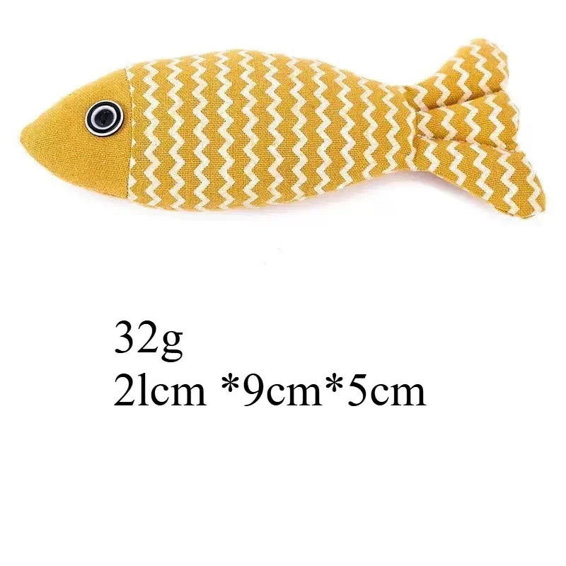 CatNipWave Simulationsfisch – Katzenminze-Spielzeug gegen Langeweile & Zahnabrieb