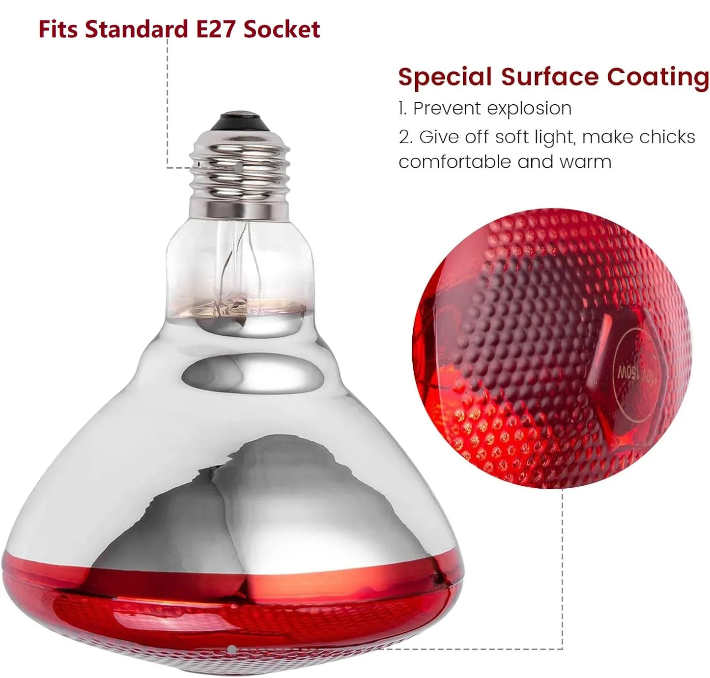 Wärmelampe für Reptilien