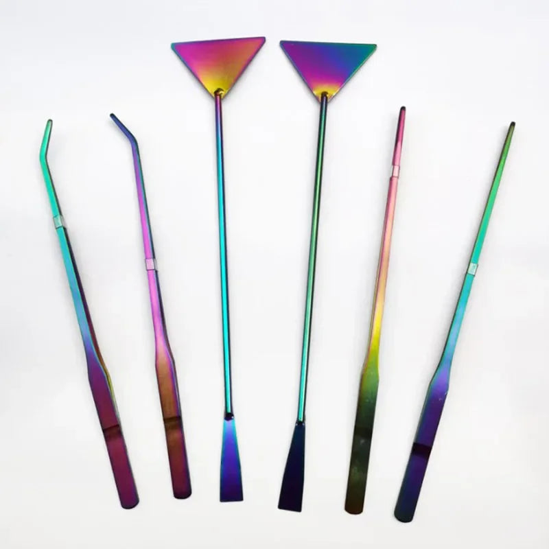 AquaGripPro Edelstahl Aquarium Pinzetten Set – Gebogene & Gerade Pinzette