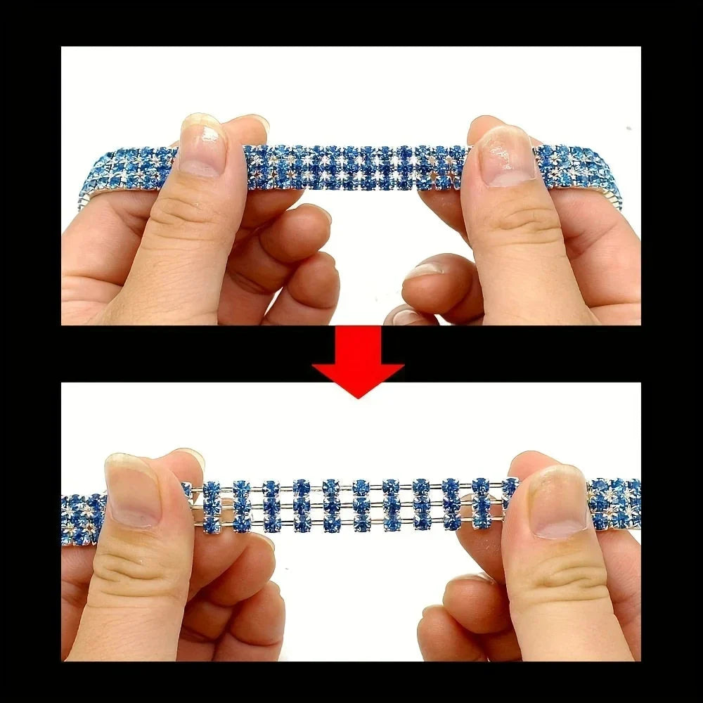 GlamBone Luxus-Hunde- und Katzenhalsband