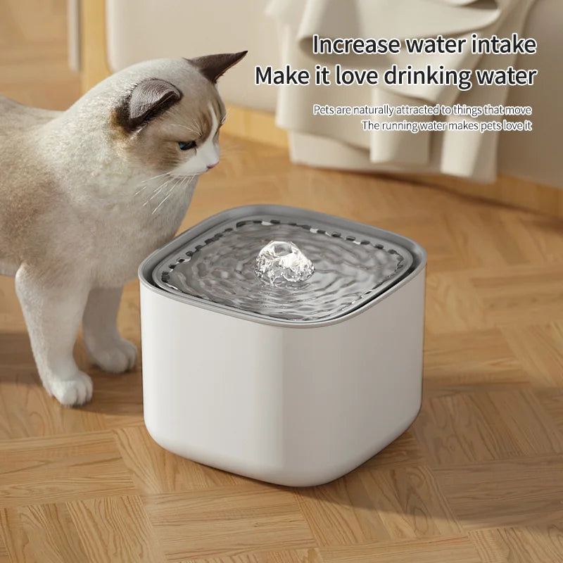 Kattenfontein 3L Stil BPA-frei – mit 4-Liter-Filtersystem