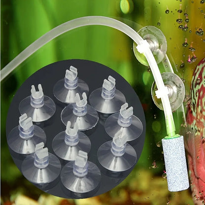 AquaGrip Set mit 10 Gummisaugnäpfen für Aquarien