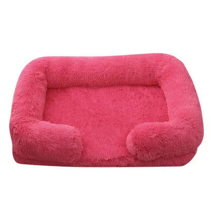 SNOOZY NEST – Luxuriöses Winter-Hundebett | Groß, waschbar & superweich