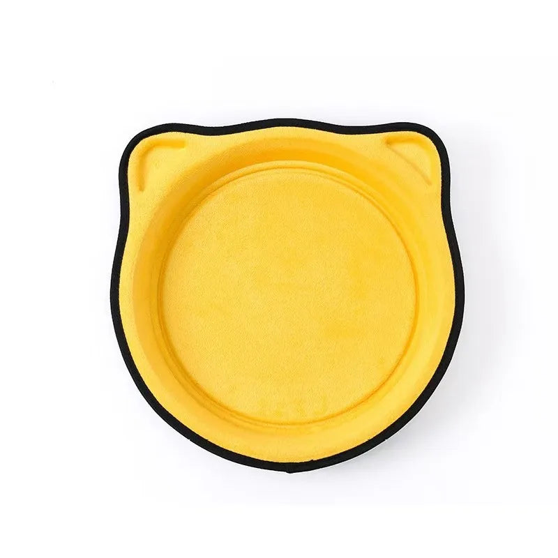 Katzen-Fensterhängematte aus Samt und Eisen – 15 kg Tragkraft – waschbarer Bezug