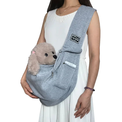 Kleine Haustiertransportbox aus Polyester – Tragetasche mit Aufbewahrungsfach