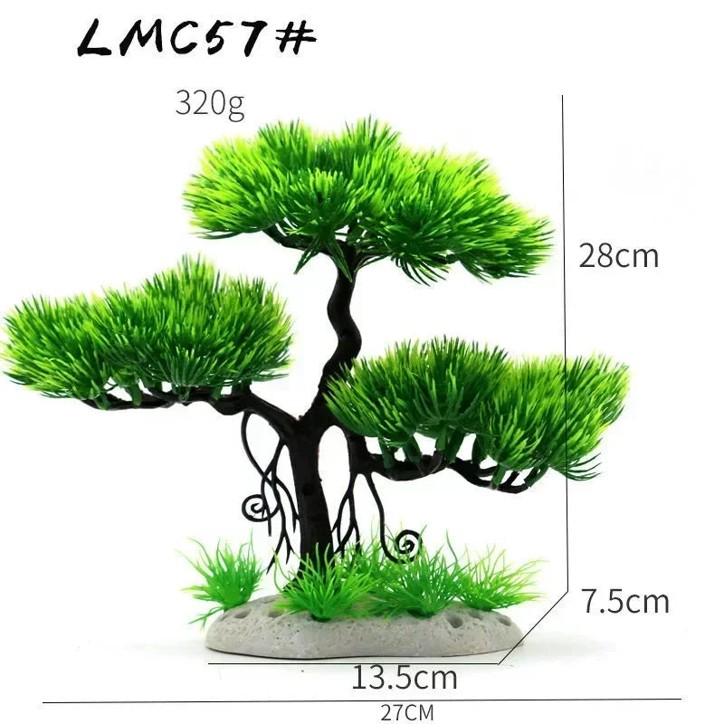 Plastikpflanzen und -bäume