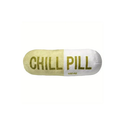 Interaktives Plüsch-Pillenspielzeug – Quietschgeräusch, Zahnpflege, 15 cm