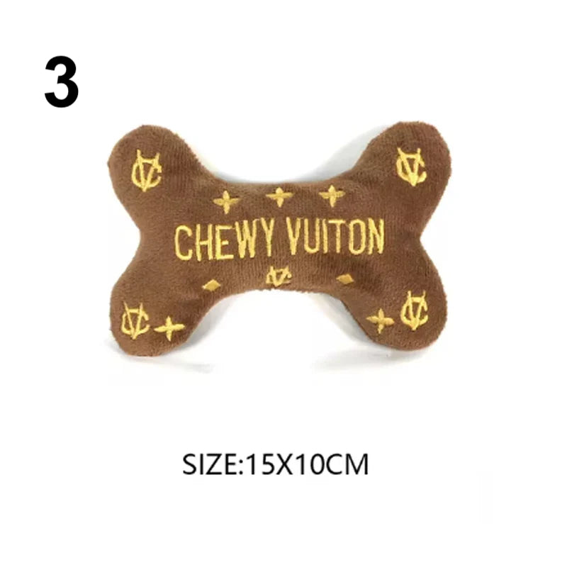 PawChic Luxus-Plüsch-Hundespielzeug