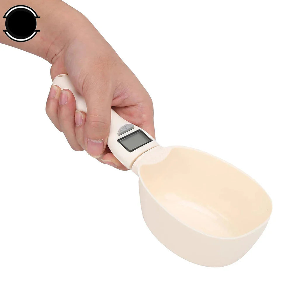 Digitaler Futterlöffel für Haustiere – LED-Anzeige – g/ml