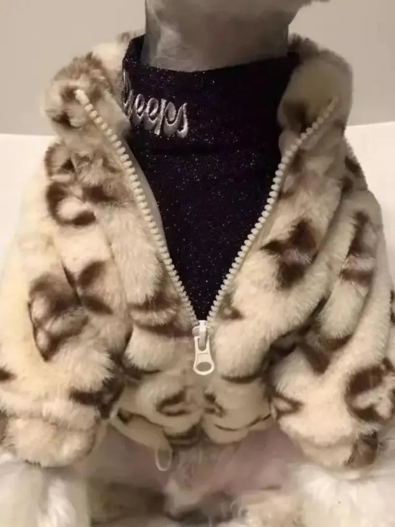 SnugglePaw Luxus-Hunde- und Katzenmantel