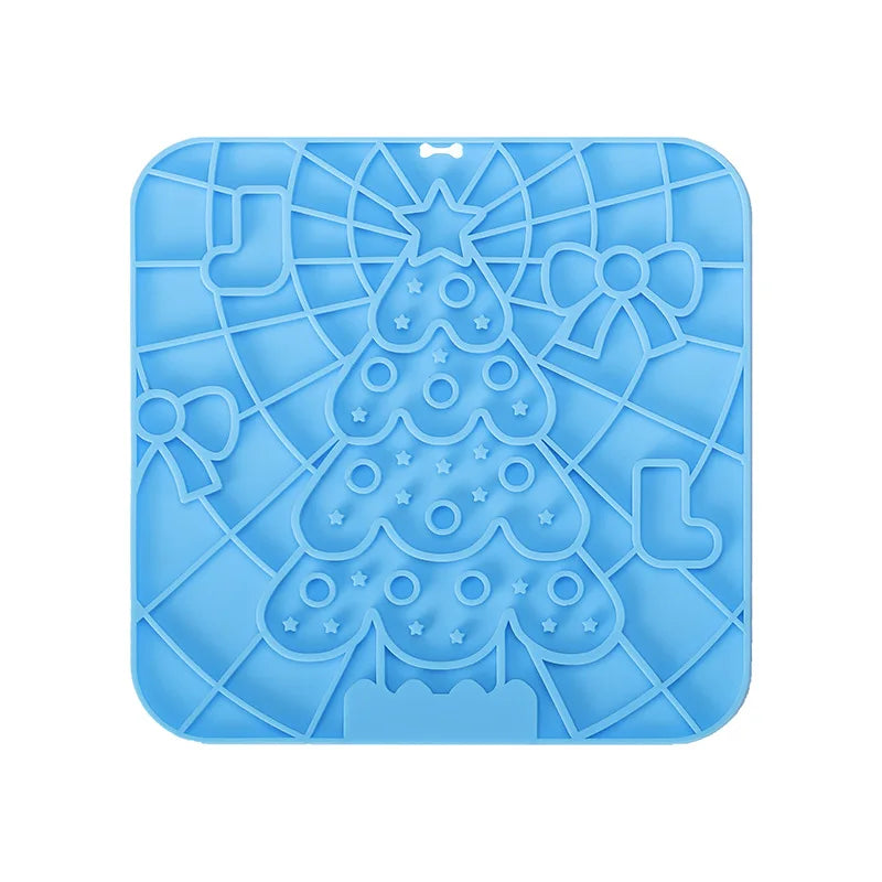 Silikon-Leckmatte für Hunde– Slow Feeder & Badafleiding, 25×15 cm