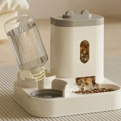 Automatischer Futter- und Wassernapf für Hunde/Katzen – Edelstahl & BPA-freier Kunststoff