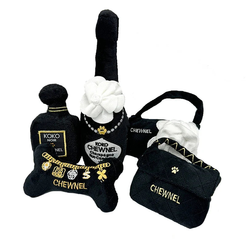 Koko Chewnel Luxus-Hundespielzeug in Rosa