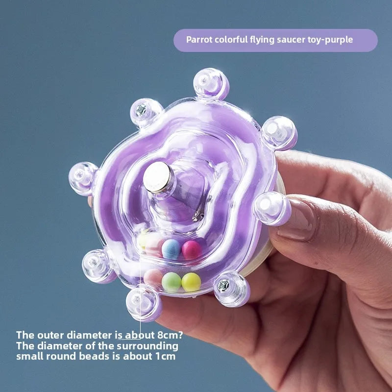 Interaktives Papageienspielzeug mit Musik – Kunststoff, bunt