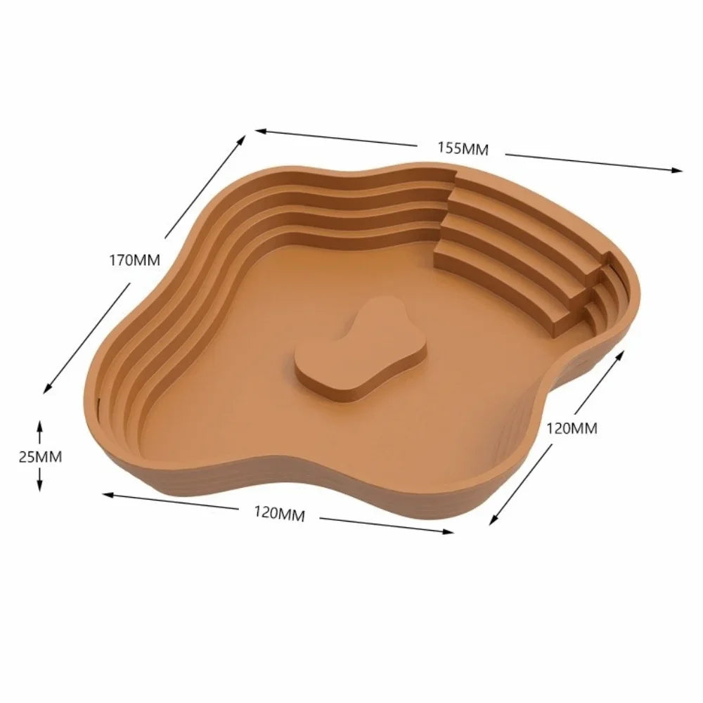 AquaStep Doppelseitige Wasserschale & Futterschale
