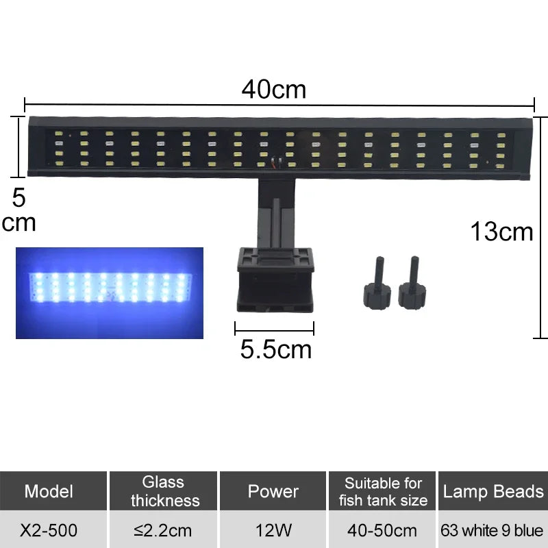 Ultradünne LED-Aquarienlampe